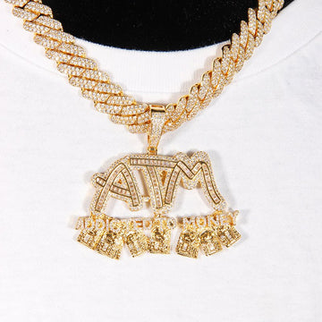 New Atm Iced Pendant ZUU KING